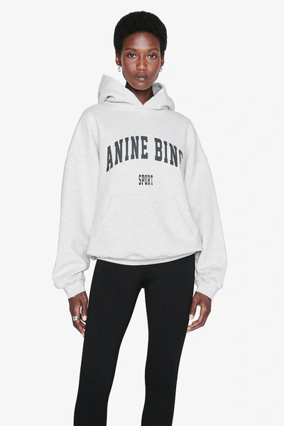 ANINE BING ANINE BING HARVEY SWEATSHIRT IN HEATHER GREY,S-08-5185-030-L