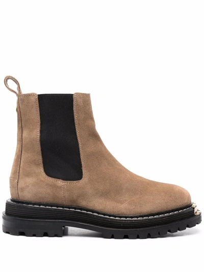 Sandro Noha Chelsea Boots In Braun