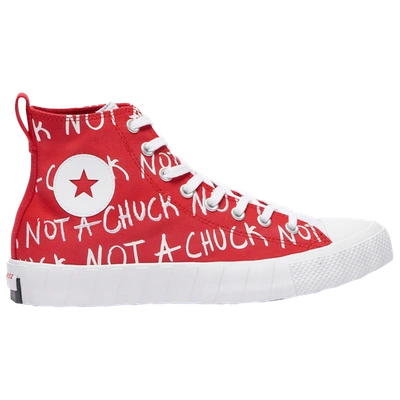 Converse Mens  Unt1tl3d High Top In Red/white