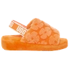 Ugg Fluff Yeah Poppy Slide Sandal In California Poppy/orange