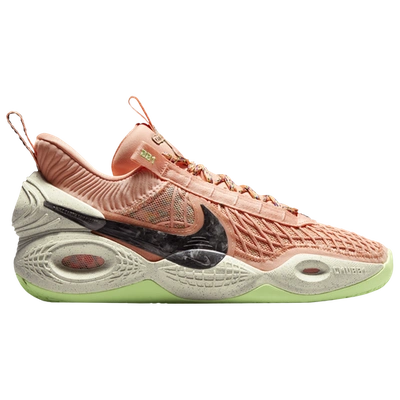Nike Cosmic Unity Basketball Shoes In Apricot Agate/black/lime Glow