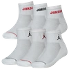 Jordan Boys  Legend Ankle 6-pack Socks In White/white