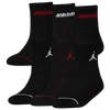 Jordan Boys  Legend Crew 6-pack Socks In Black/black