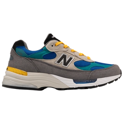 New Balance Men's Made In Us 992 In Grey/green