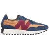 New Balance '327 Outdoor Inspired' Logo Print Platform Sole Sneakers In Natural Indigo/faded Workware