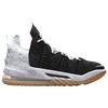 Nike Lebron 18 "/white" Basketball Shoes In Black/white/gum Med Brown