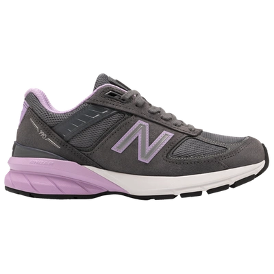 New Balance 990v5 In Lead/dark Violet Glo