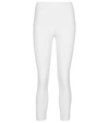 FENDI FF VERTIGO HIGH-RISE CROPPED LEGGINGS,P00571515