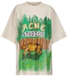 ACNE STUDIOS 棉质短袖T恤,P00580849