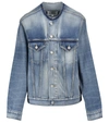 Maison Margiela Collarless Denim Jacket In Blue