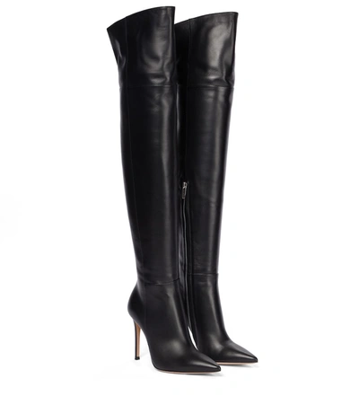 Gianvito Rossi Knee Boots In Black
