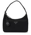 Prada Re-edition 2000 Re-nylon Shoulder Bag In Black
