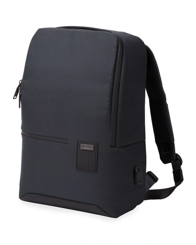 Lexon Design Track Slim Backpack In Blue