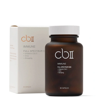 Cbii Immune Cbd Capsules With Vitamin D And C 157g