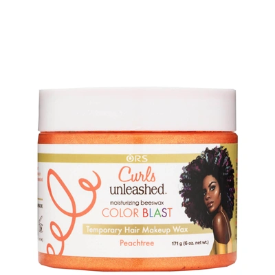 Ors Curls Unleashed Colour Blast Temporary Hair Makeup Wax - Peachtree