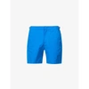 Orlebar Brown Mens Sky Diver Bulldog Swim Shorts 32 In Sky Diver