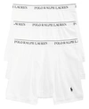 Polo Ralph Lauren Classic Fit Cotton Wicking Boxer Brief 3-pack In White