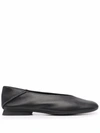 Camper Tws Two-tone Ballerina Shoes In Schwarz