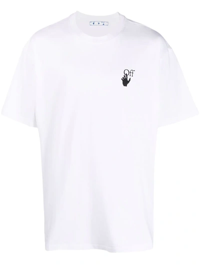 Off-white Degraded Arrow Slim T-shirt In White