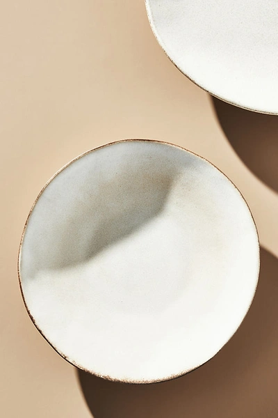 Anthropologie Levi Side Plate In White