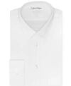 CALVIN KLEIN X MEN'S EXTRA SLIM-FIT STRETCH DRESS SHIRT