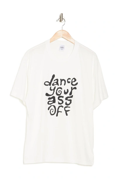 Designs Untitled Dance Graphic T-shirt In White