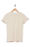 X-ray Solid V-neck Flex T-shirt In Sand