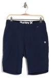 Hurley Hybrid Walking Shorts In Blue