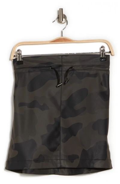 Just One Sexy Paper Bag Mini Skirt In Camo
