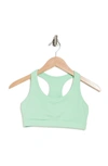 X By Gottex Active Bralette In Green Ash