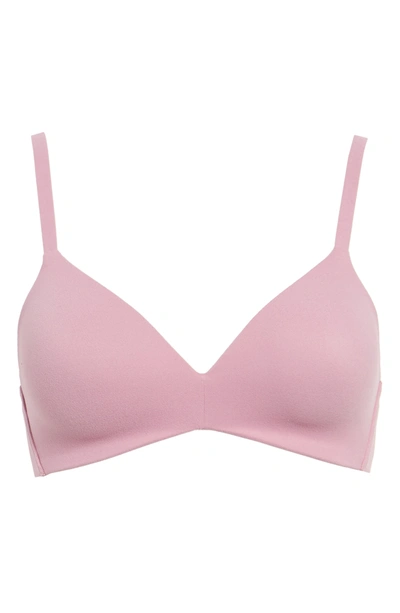 Wacoal How Perfect No-wire Contour Bra In Dusky Orchid