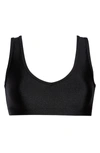 WEWOREWHAT WE WORE WHAT V-NECK SPORTS BRA