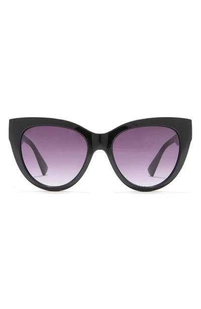 Vince Camuto 60mm Cat Eye Sunglasses In Black