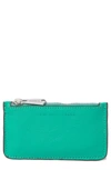 Aimee Kestenberg Melbourne Leather Wallet In Earth Green