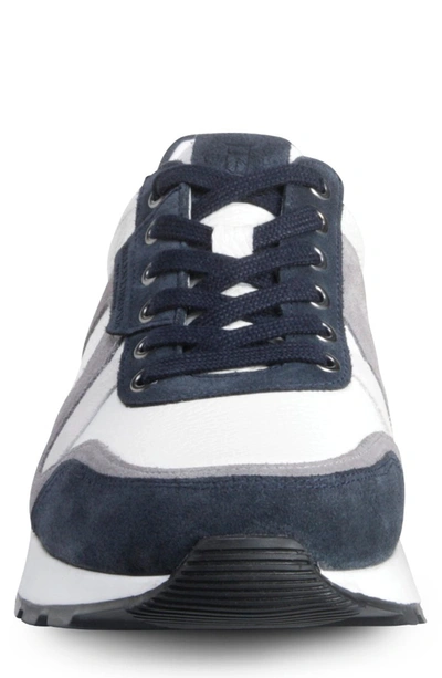 Allen Edmonds A-trainer Sneaker In Navy/ White