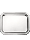 Christofle Albi 26cm X 20cm Silver-plated Rectangular Tray In Silver