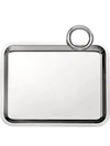 CHRISTOFLE VERTIGO 20CM X 16CM SILVER-PLATED 1-HANDLE TRAY