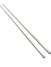 Christofle Uni Wood And Silver-plated Japanese Chopsticks In White