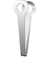 Christofle Oh Ice Tongs In Silver