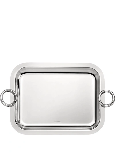 CHRISTOFLE VERTIGO RECTANGULAR TRAY (26CM X 20CM)