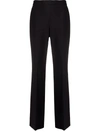 THEORY PRESS-CREASE WOOL-BLEND TROUSERS