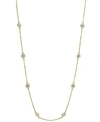 Effy Collection Effy Diamond Bezel 20" Statement Necklace (1 Ct. T.w.) In 14k White, Yellow Or Rose Gold In Yellow Gold