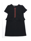 GUCCI GUCCI KIDS WEB STRIPE DRESS