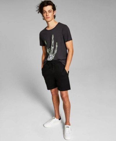 And Now This Men's Brushed Twill Everyday Short In Black