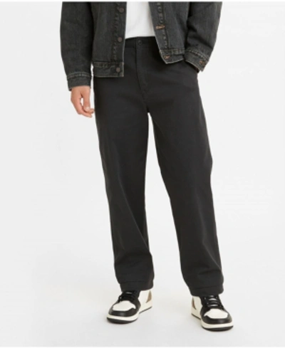 Levi's Men's Big & Tall Xx Standard Tapered Fit Chino Pants In Black
