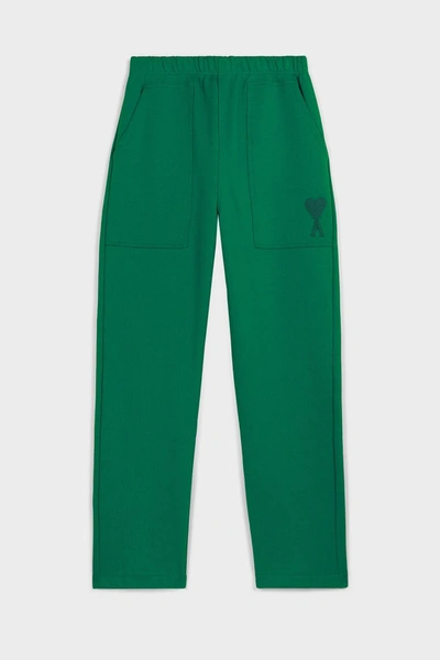 Ami Alexandre Mattiussi Green Ami De Cœur Lounge Pants