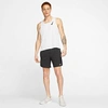 Nike Flex Stride Men's Running Shorts In Black/reflective Silver