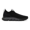 Z ZEGNA BLACK SOCK 2.0 SLIP-ON SNEAKERS