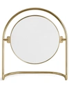 Menu Nimbus Table Mirror In Polished Brass