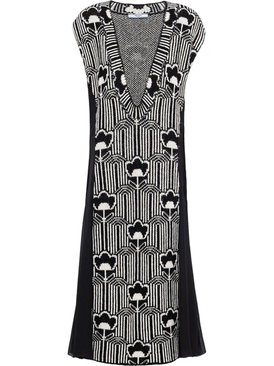 Prada Women's  Black Other Materials Dress